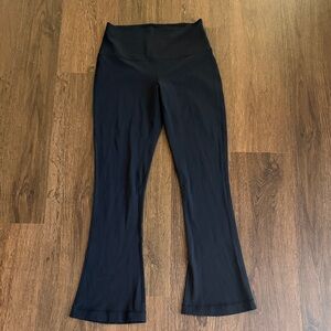 lululemon athletica Black Align High Rise Mini Flare legging